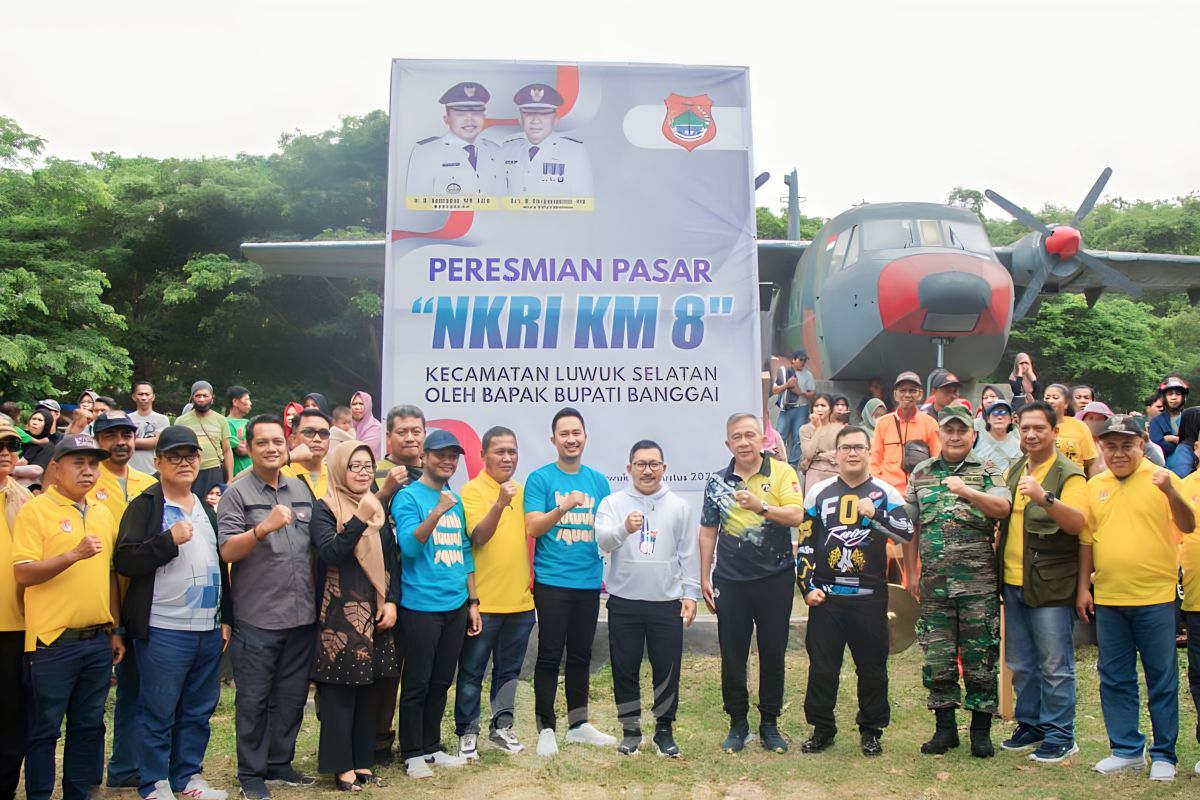 Pemkab Banggai sediakan lapak gratis bagi pedagang di Pasar NKRI