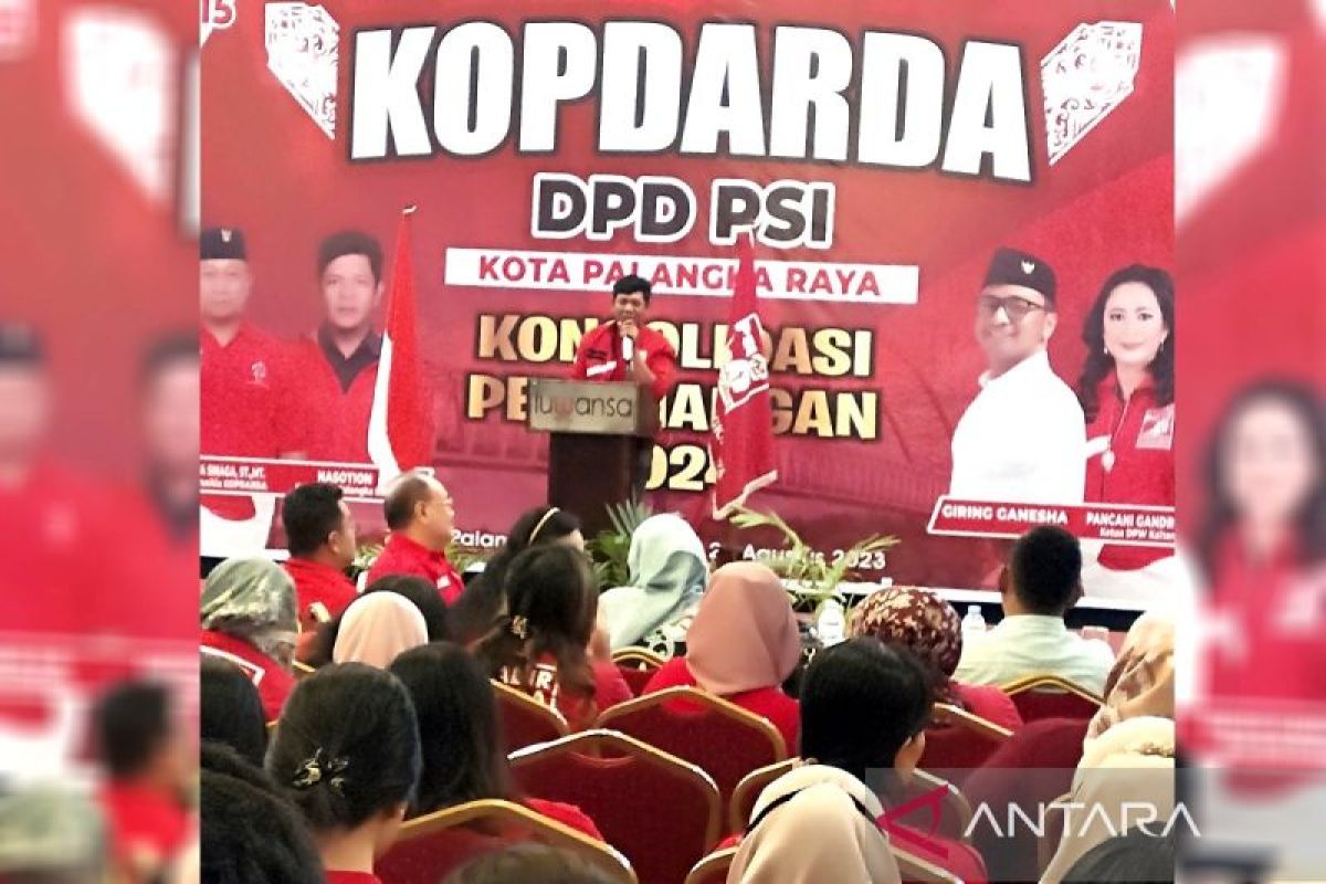 PSI Palangka Raya konsolidasi pemenangan Pemilu 2024