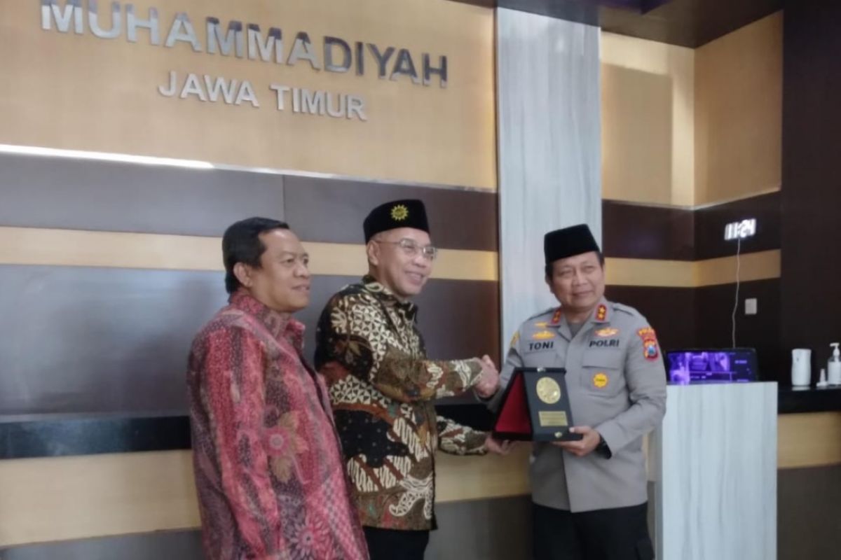 Kapolda Jatim ajak Muhammadiyah bersinergi hadapi Pemilu 2024 - ANTARA
