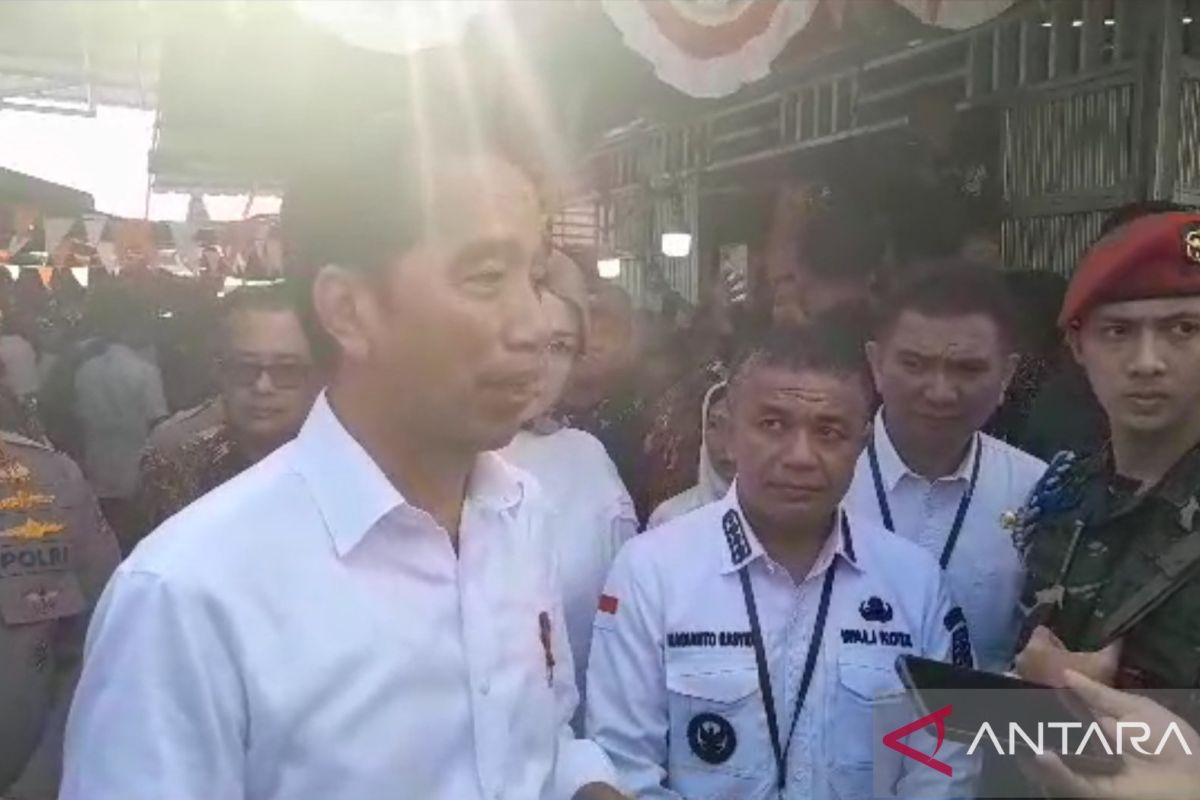 Presiden Jokowi sebut pertumbuhan ekonomi Sulteng bagus