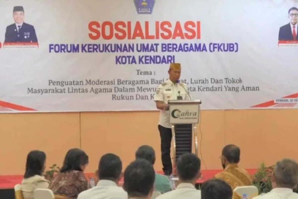 Pj Wali Kota Kendari minta warga menjaga kerukunan antar-umat beragama