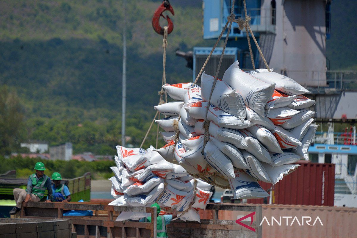 Jokowi perintahkan distribusi 10 kg beras untuk KPM selama tiga bulan