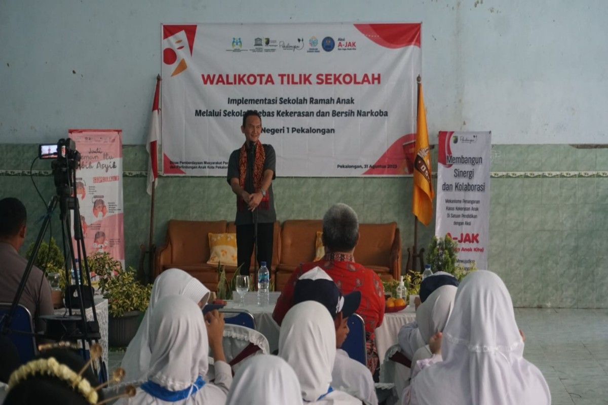 Pekalongan Jateng wujudkan sekolah ramah anak cegah tindak kekerasan