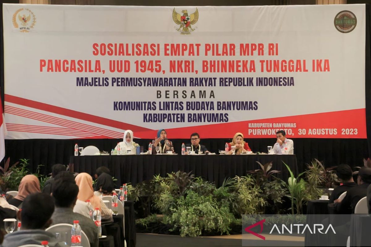 MPR minta Komunitas Lintas Budaya Banyumas jadi Duta Pancasila