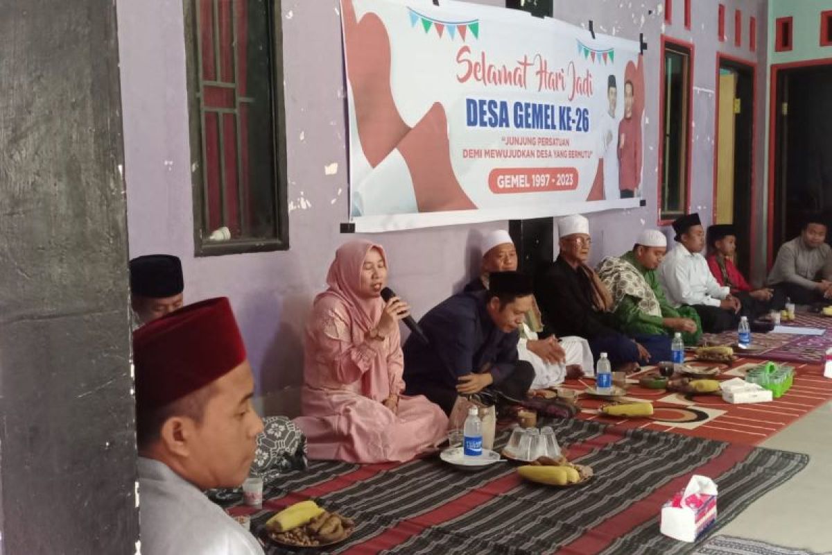 HUT ke-26 Desa Gemel diisi dengan lomba antar dusun