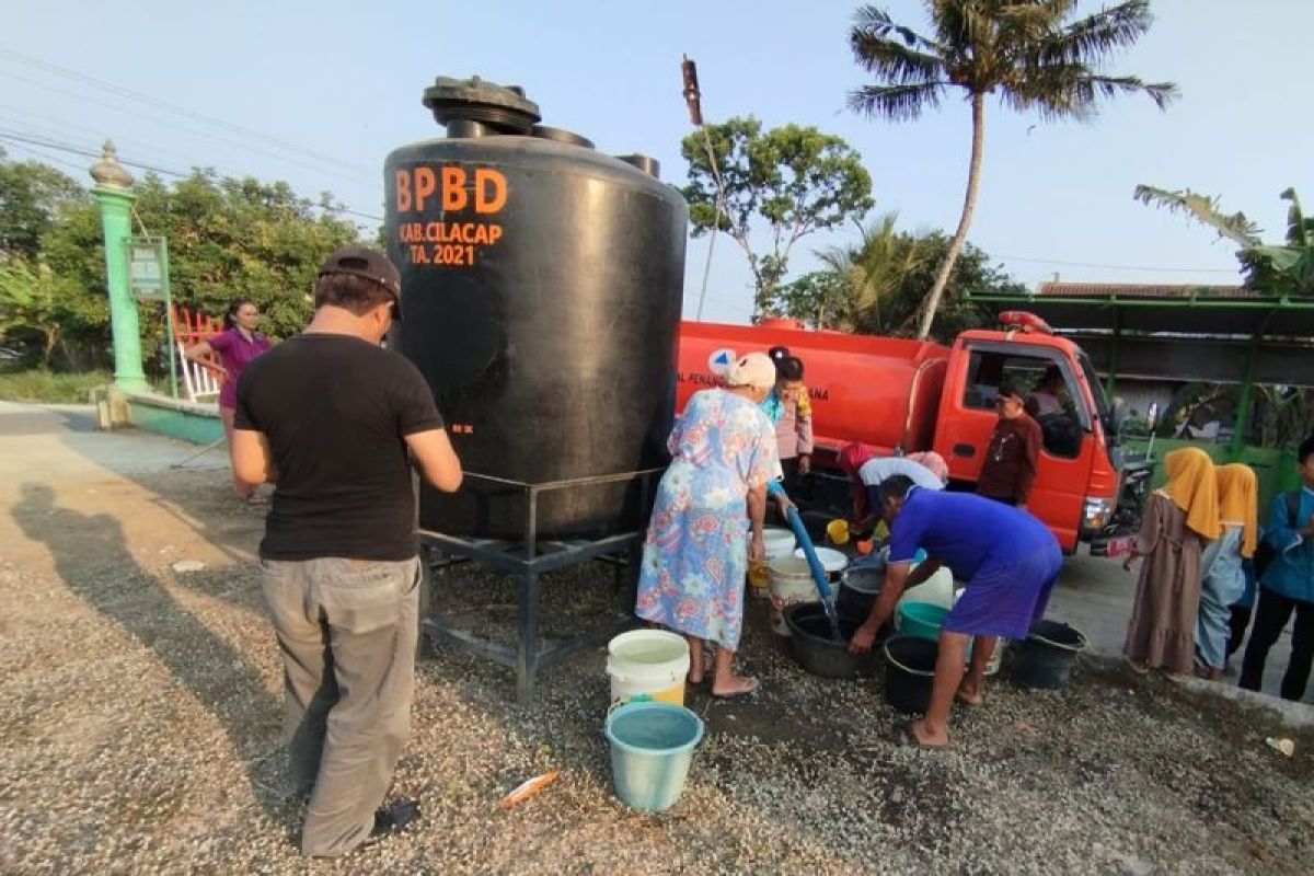 Jumlah desa terdampak kekeringan di Kabupaten Cilacap bertambah