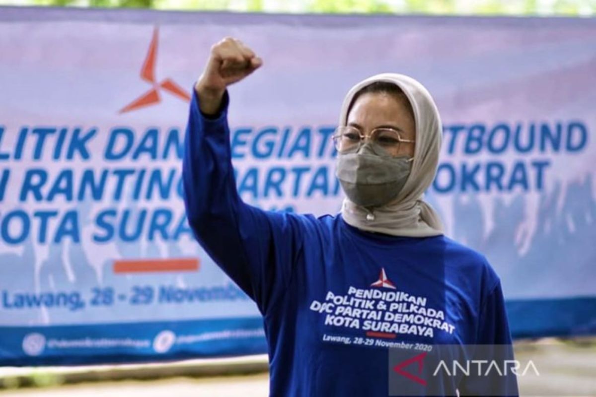 Partai Demokrat Surabaya nyatakan belum pasang baliho Anies-AHY