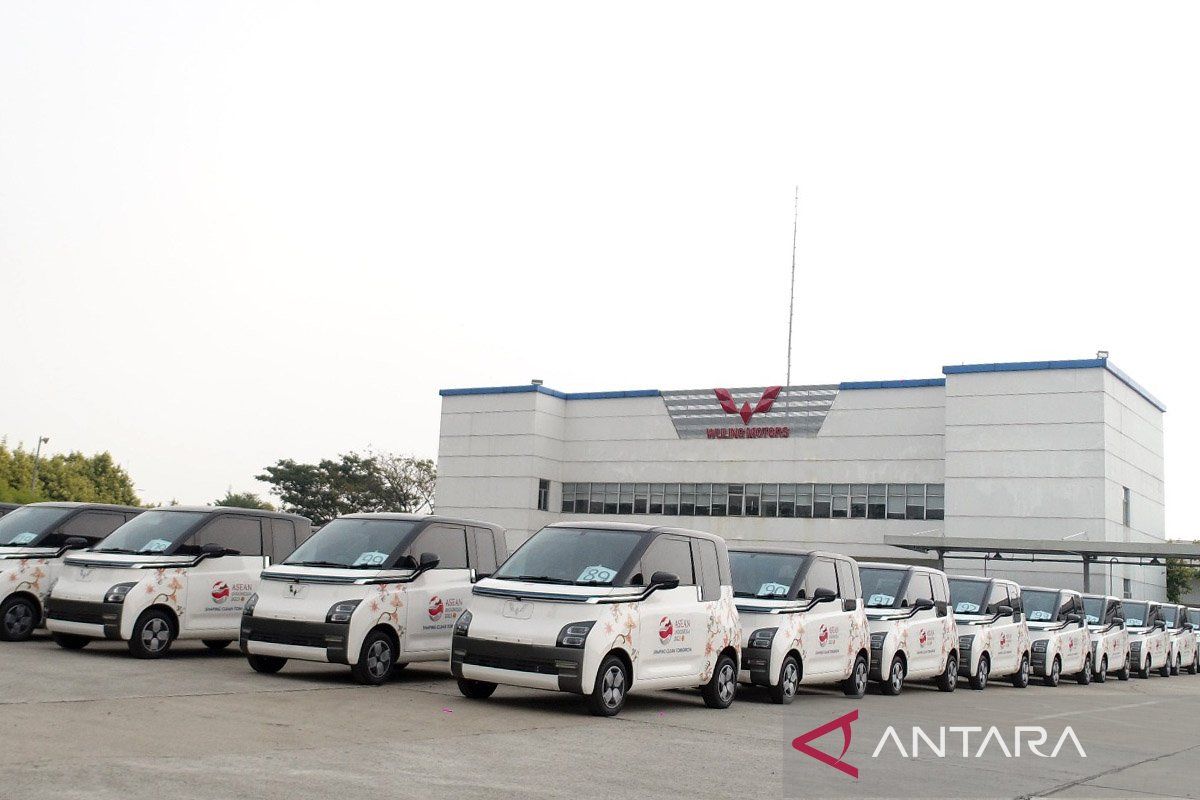 150 unit Wuling Air Ev siap kawal delegasi KTT ASEAN 2023