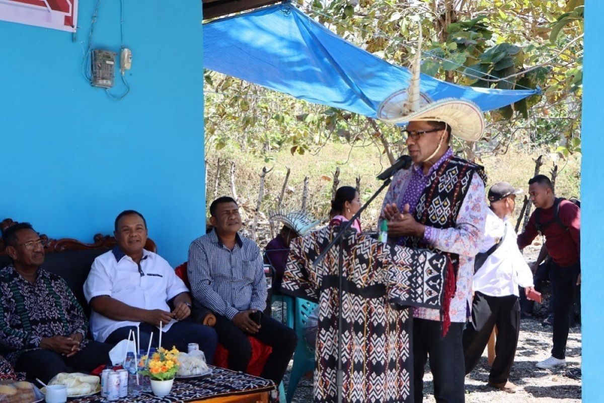 Kapolda Asadoma bantu pembangunan perpustakaan teras literasi di Rote Ndao