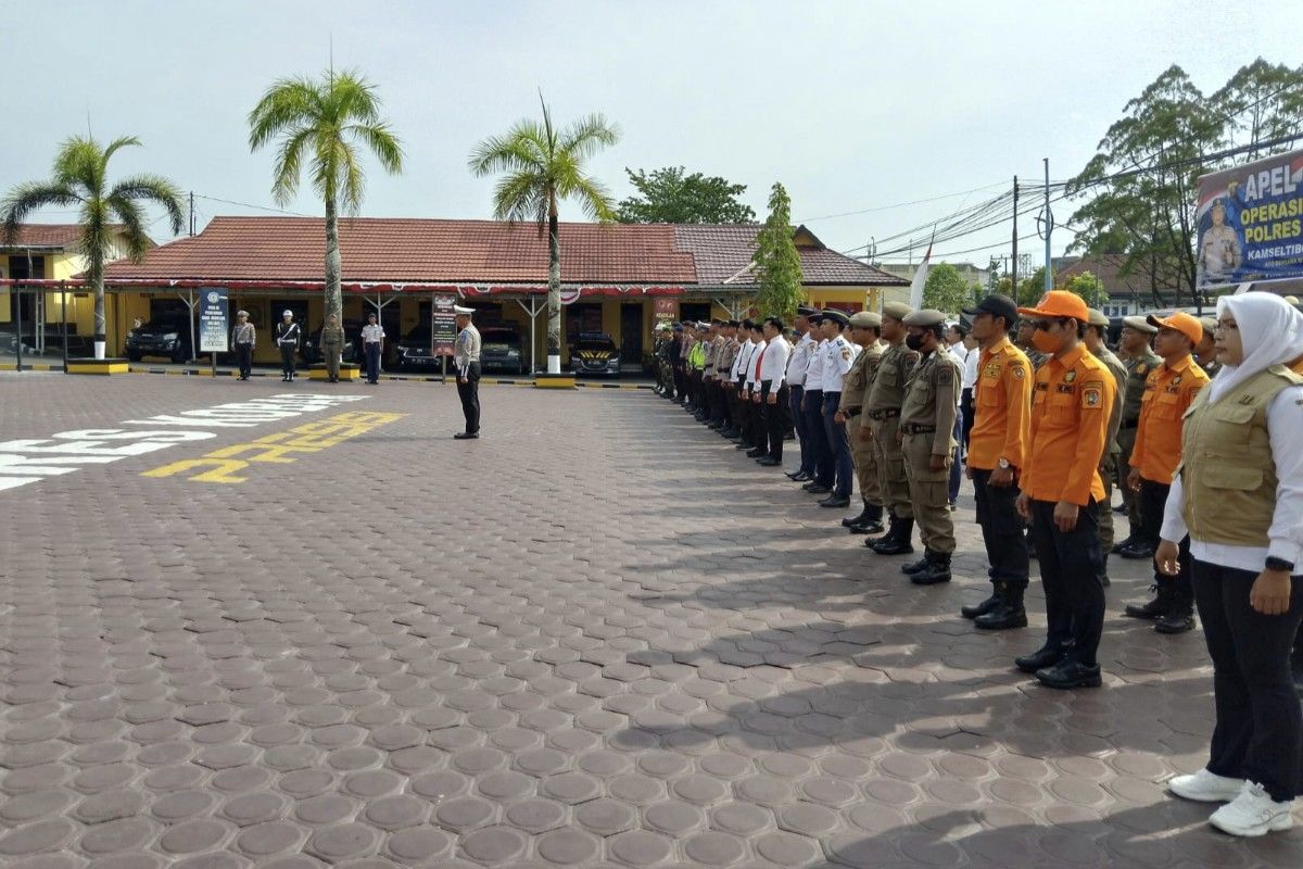 Polres Kobar wujudkan kamseltibcarlantas menuju Pemilu 2024