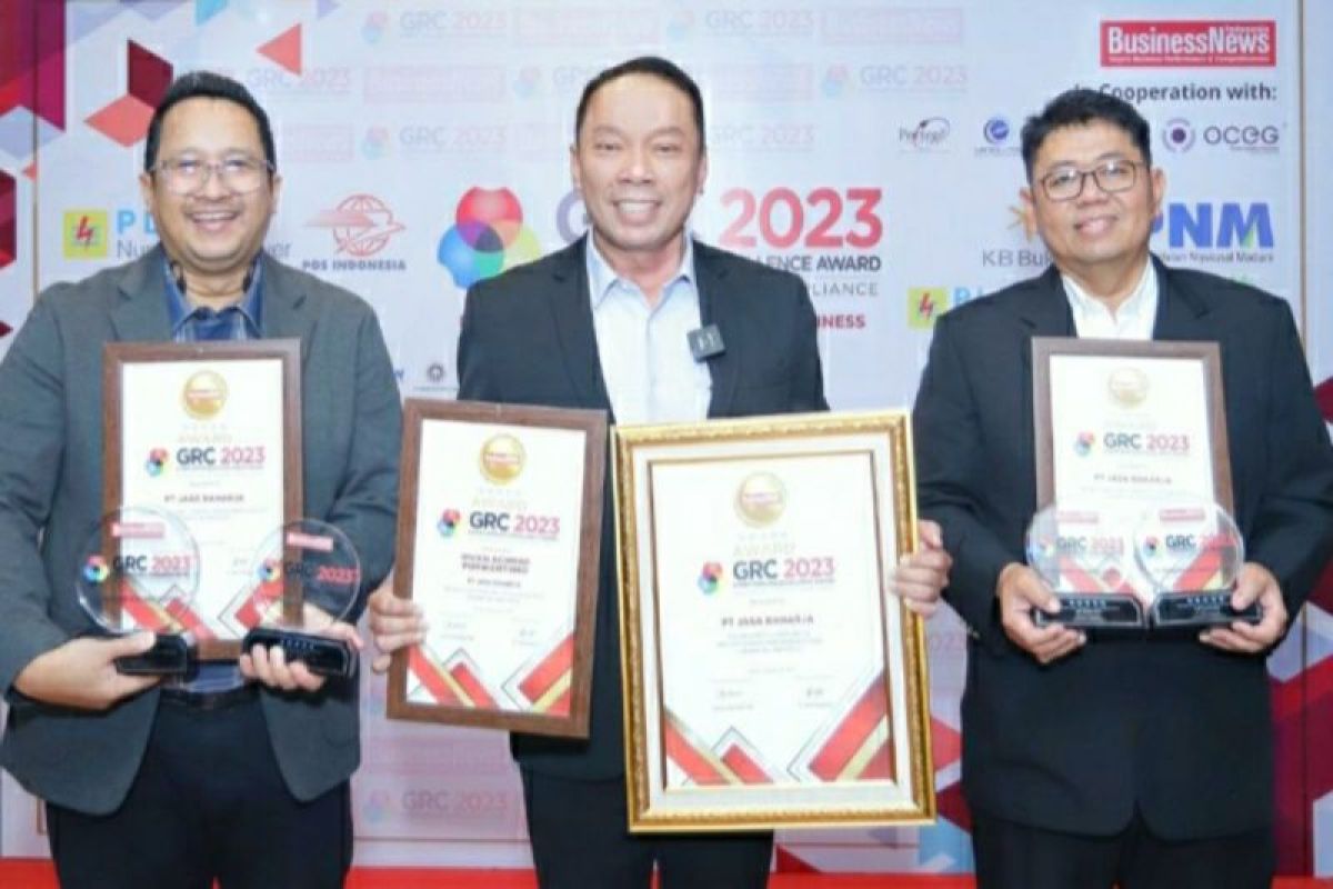 Raih empat GRC Award, Rivan: Ini hasil seluruh insan Jasa Raharja