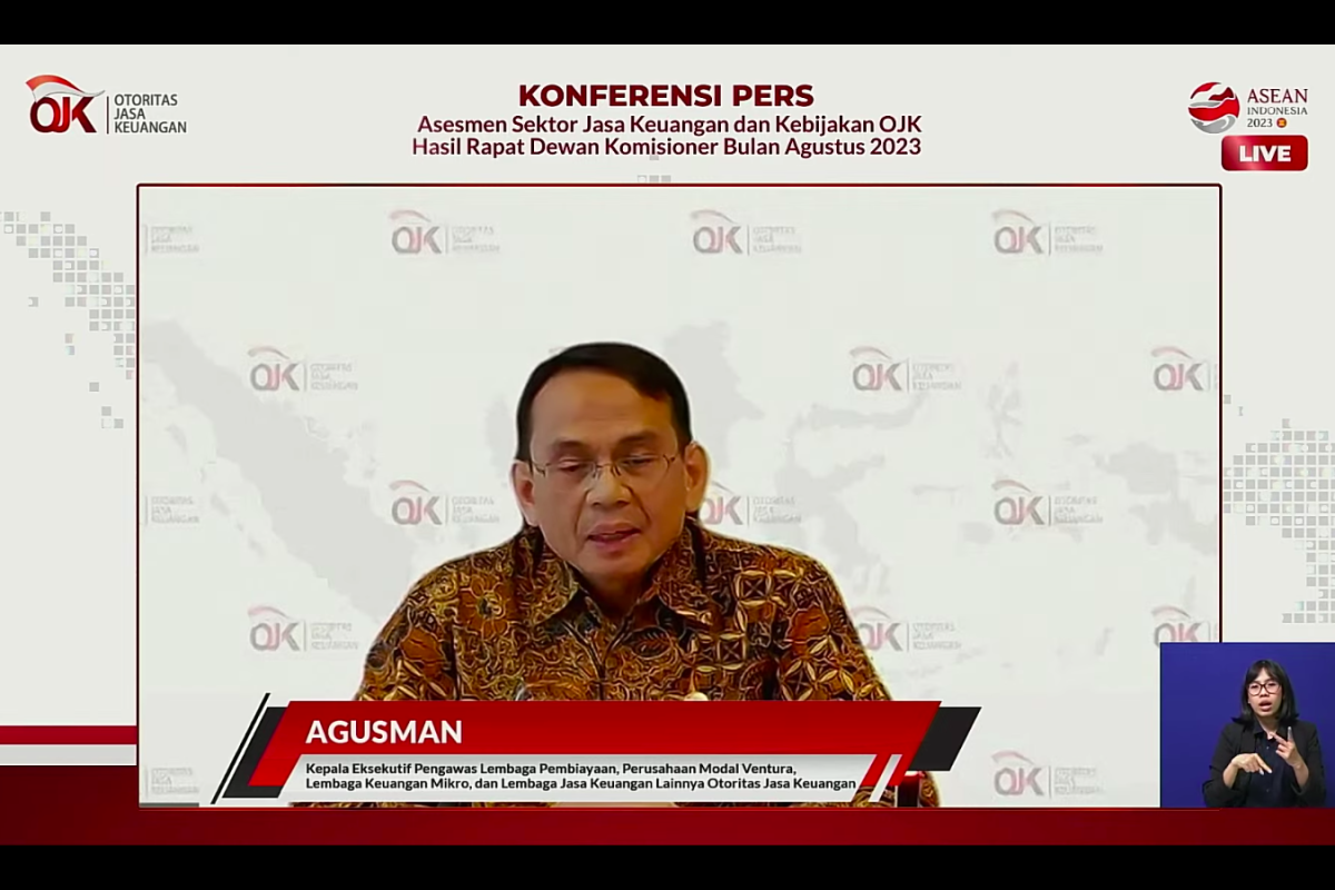 OJK berikan sanksi 34 fintech P2P lending selama Agustus 2023