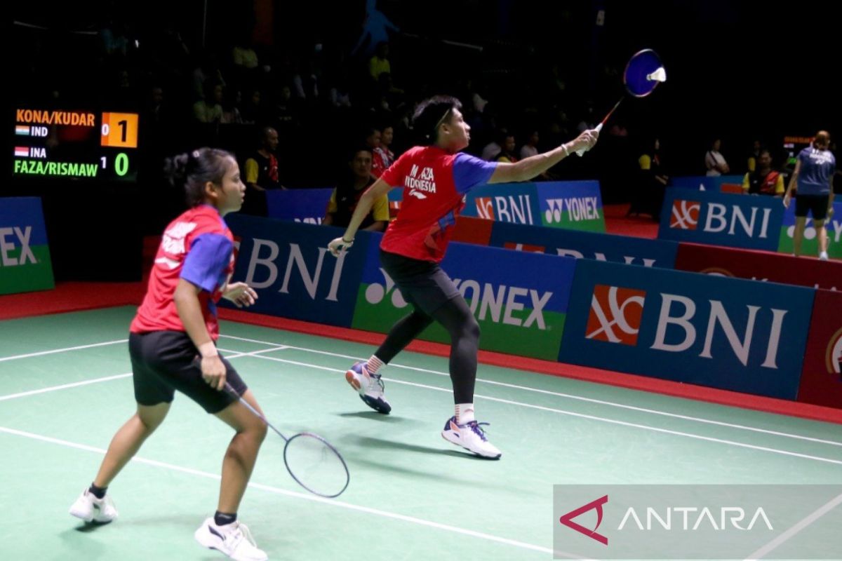 Ganda campuran Indonesia lolos babak 16 besar Indonesia Masters 2023