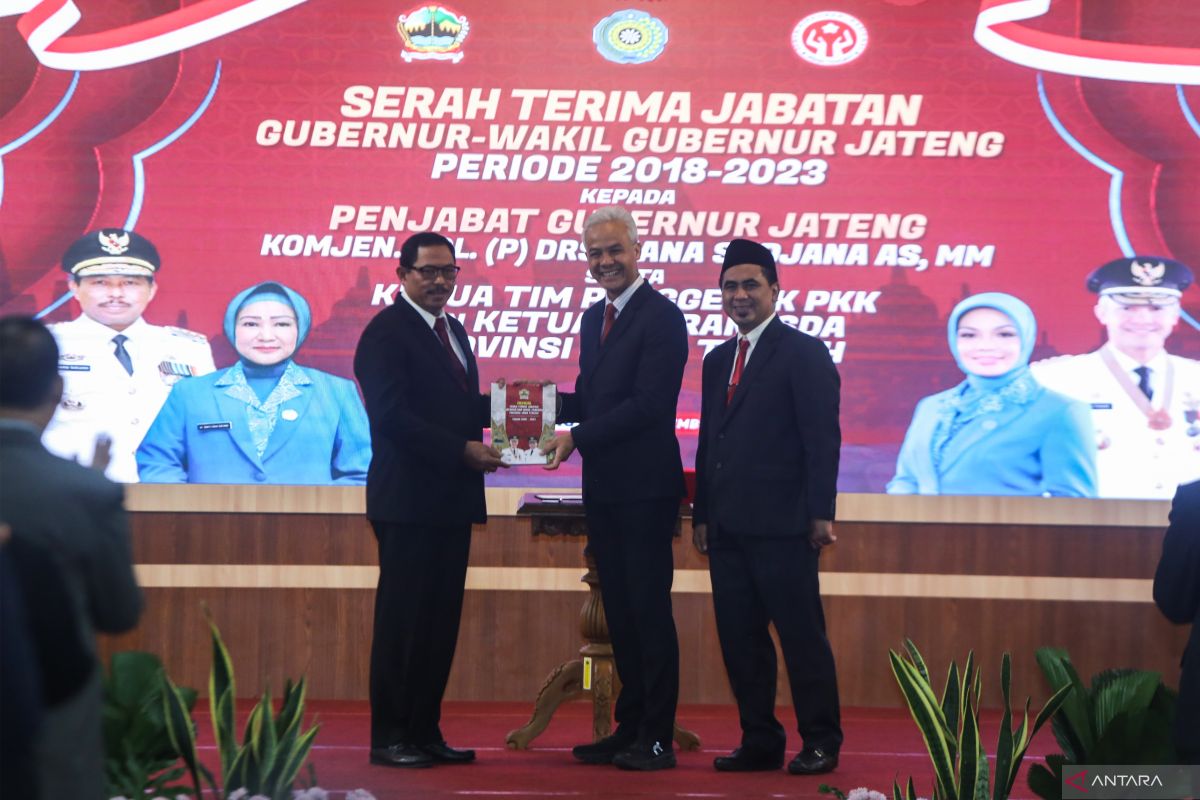 Pj Gubernur Jateng siap lanjutkan sinergitas dibangun  Ganjar Pranowo