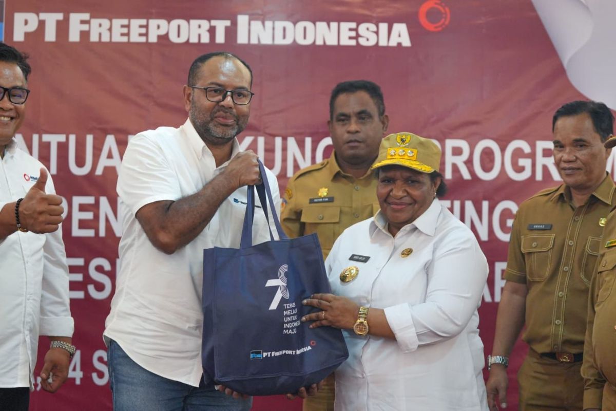 Freeport bantu 3.000 paket bantuan penurunan stunting di Papua Tengah