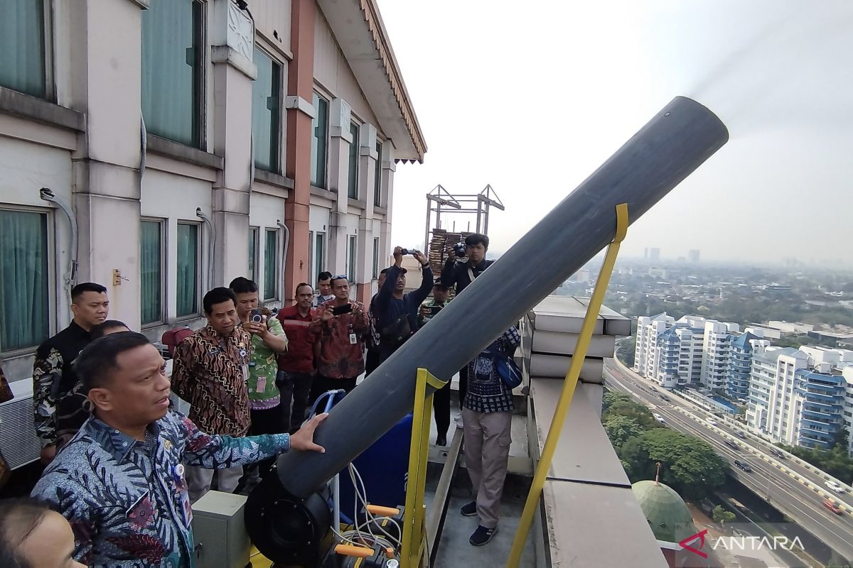 Sebanyak 109 gedung tinggi di DKI Jakarta sudah pasang "water mist"