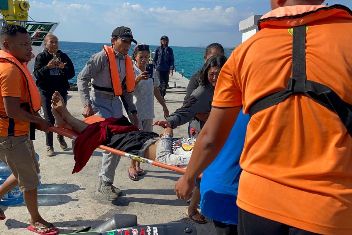 Seorang pemancing tengelam di Pantai Otan