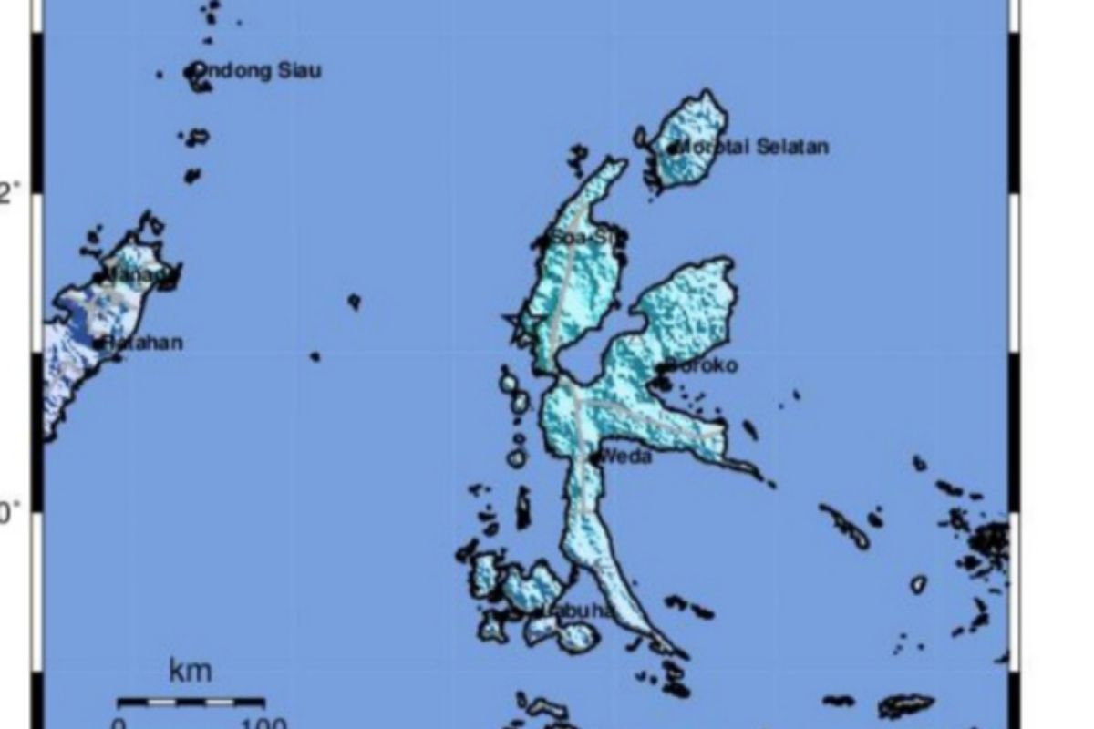 Stasiun Geofisika Manado: Belum ada gempa susulan