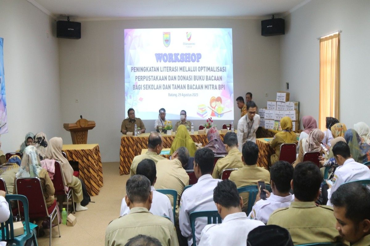 Kemendikbud  apresiasi mitra pembangunan tingkatkan pendidikan Batang