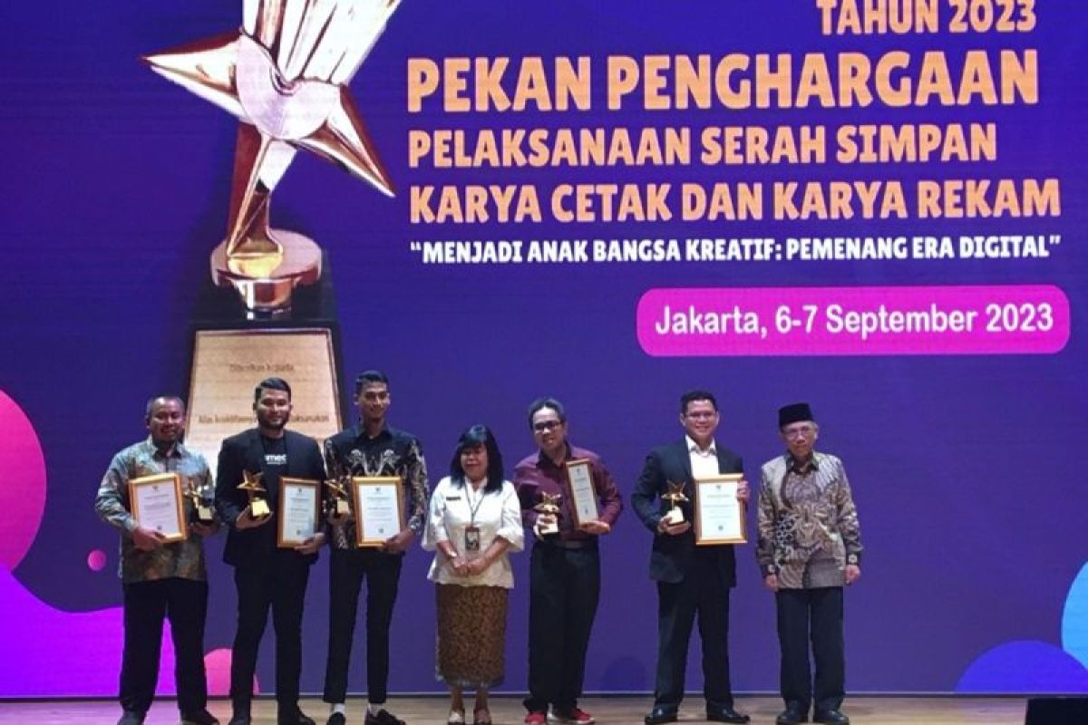 Itera Press raih penghargaan kategori produsen karya rekam dari Perpustakaan Nasional RI