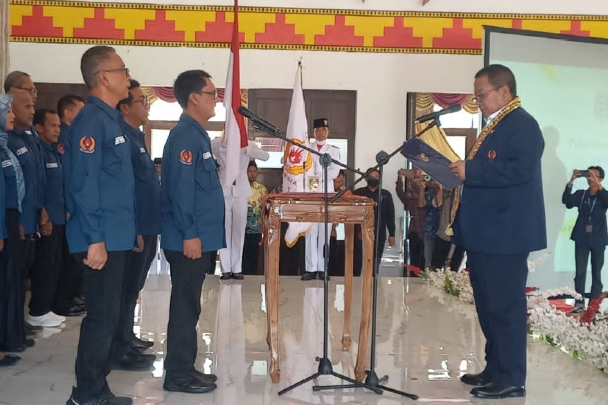 KONI Provinsi Lampung lantik kepengurusan KONI Kota Metro