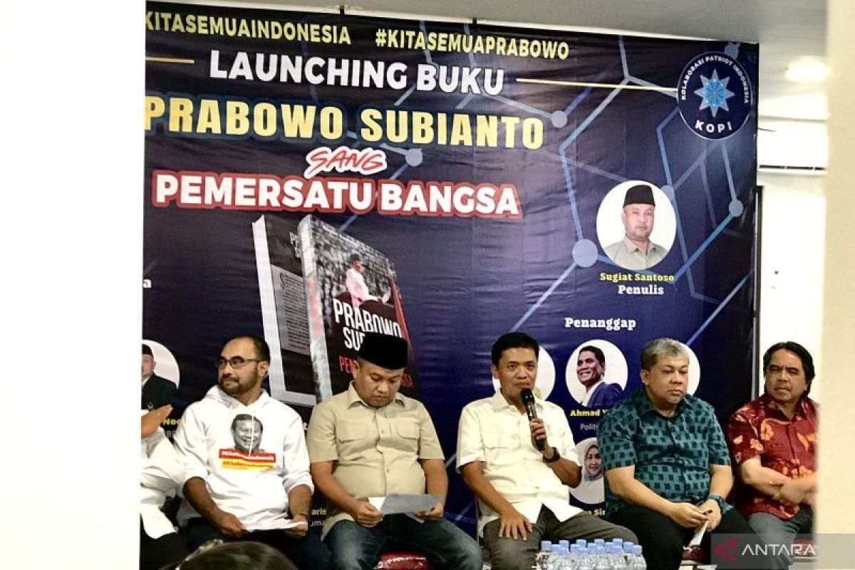 Relawan luncurkan biografi Prabowo Subianto ungkap kedekatan dengan pejuang