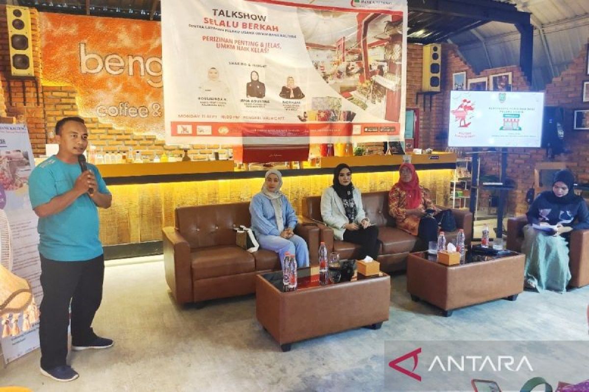 Bank Kalteng gelar 'Talkshow Selalu Berkah' bantu UMKM lengkapi perizinan dan naik kelas