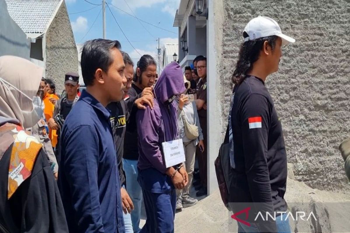 Polisi gelar reka ulang kasus pembunuhan dosen UIN di  Sukoharjo