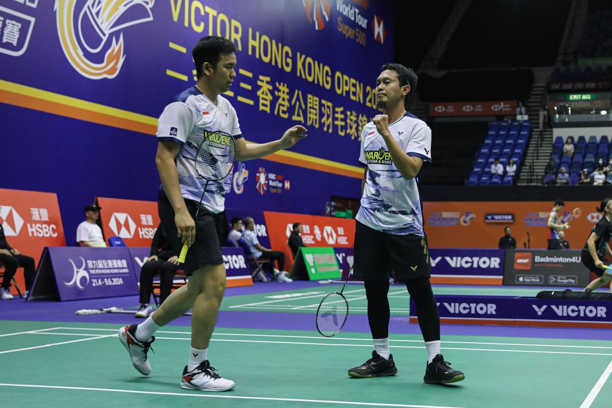 Hendra/Ahsan hanya sampai semifinal Hong Kong Open