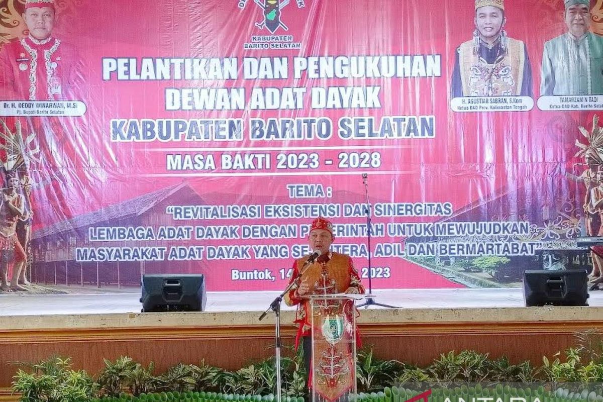 Pemkab Barsel berencana bangun rumah adat Dayak di tahun 2024