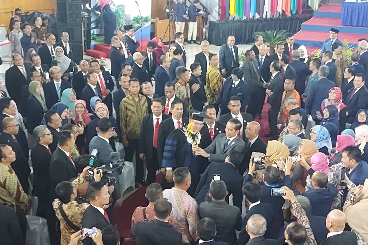 Presiden Jokowi hadiri Dies Natalis ke-60 IPB University