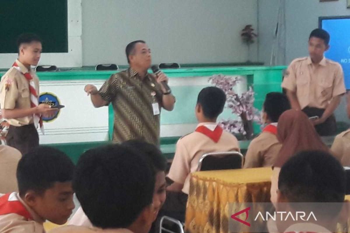 Samsat Temanggung  sosialisasi pajak kendaraan bermotor di sekolah