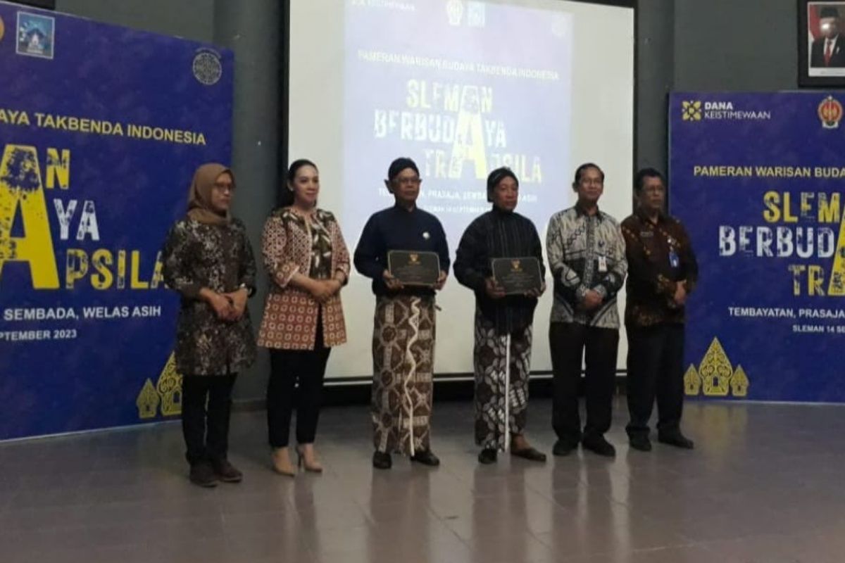 Dinas Kebudayaan Sleman selenggarakan pameran Warisan Budaya Takbenda