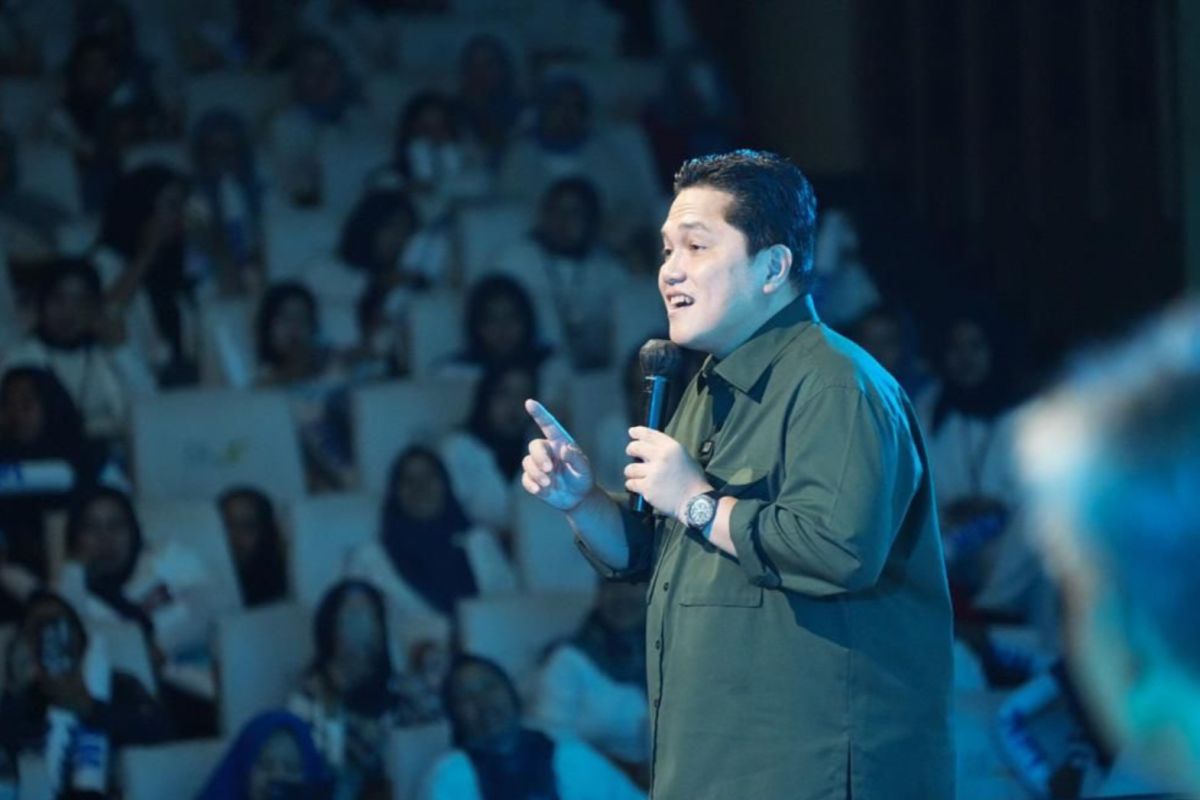 Erick Thohir minta BUMN bekerja dengan hati