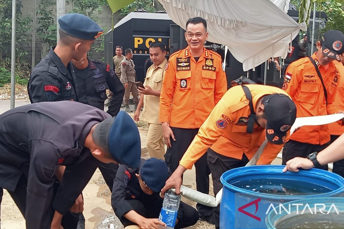 BPBD Babel dan PDAM fokus salurkan air bersih