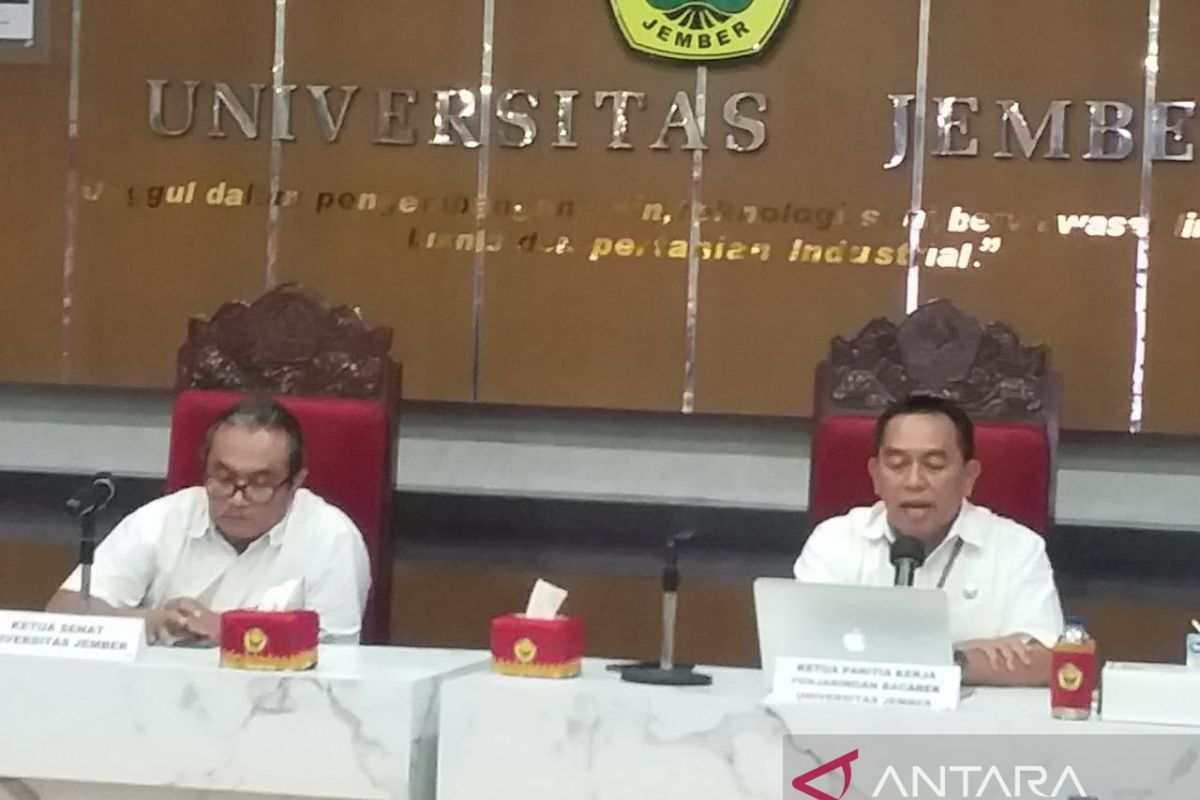 Enam orang daftar bakal calon rektor Universitas Jember