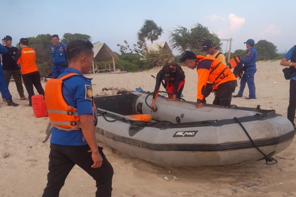 Tim SAR gabungan cari korban tenggelam di Ketang Lampung Selatan