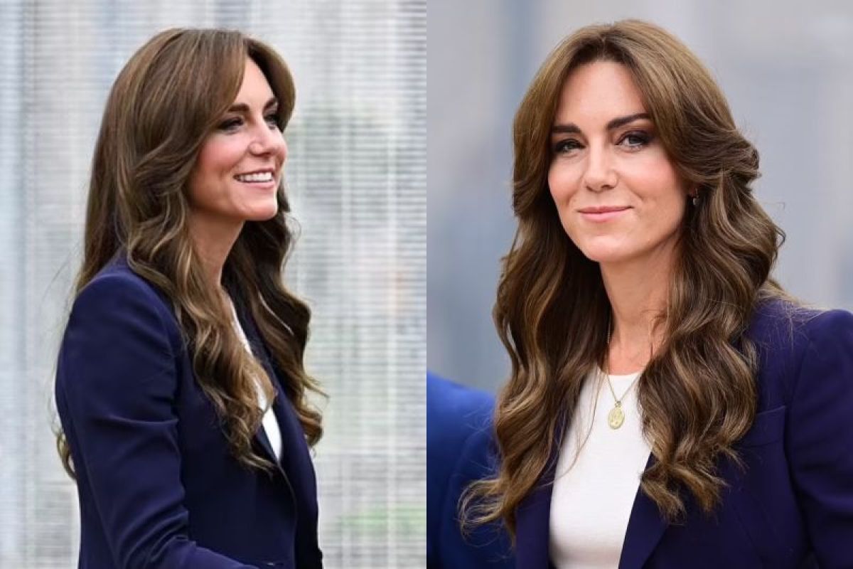 Cara buat rambut "mermaid" ala Kate Middleton, langsung dari penatanya