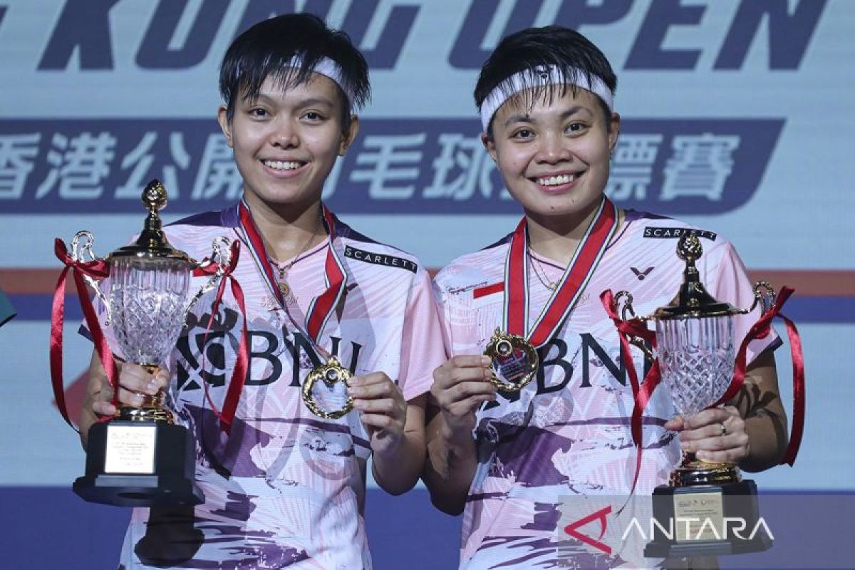Apri/Fadia juarai Hong Kong Open 2023 usai kalahkan wakil Malaysia