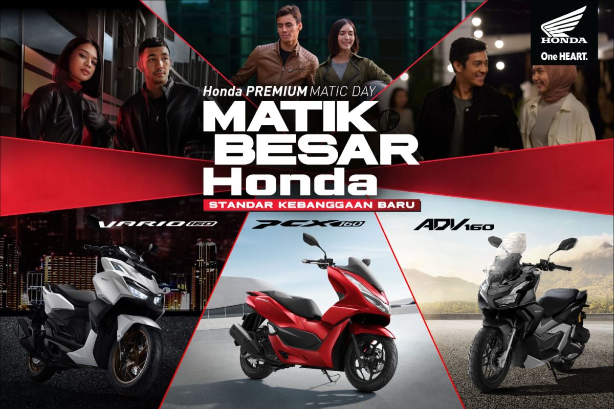 Penawaran menarik di Honda Premium Matic day 2023