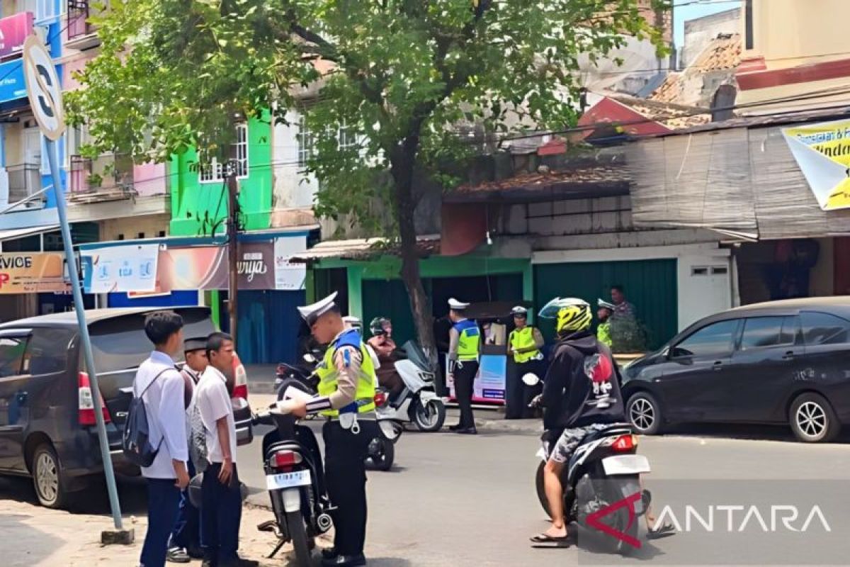 Polres OKU Timur tindak 482 pelanggaran selama  Ops Zebra Musi 2023