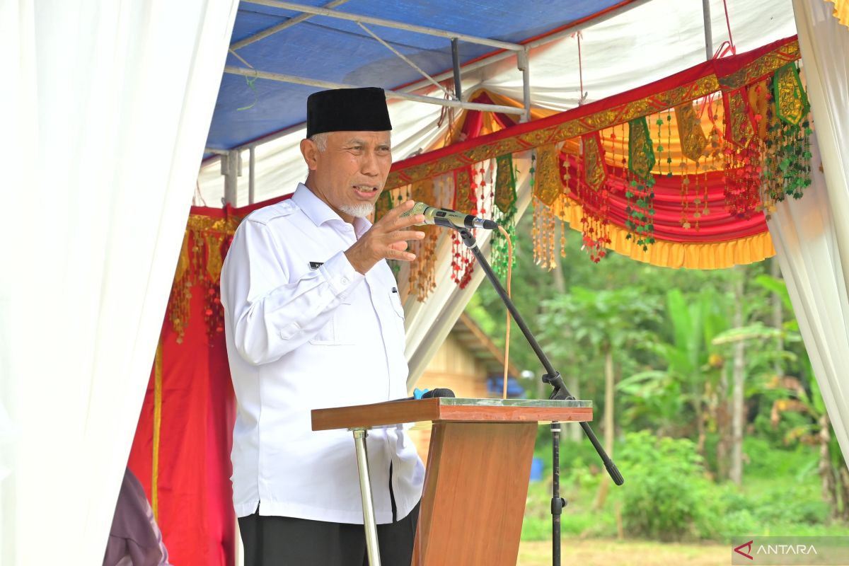 Gubernur Sumbar ingatkan orientasi SMK cetak tenaga kerja