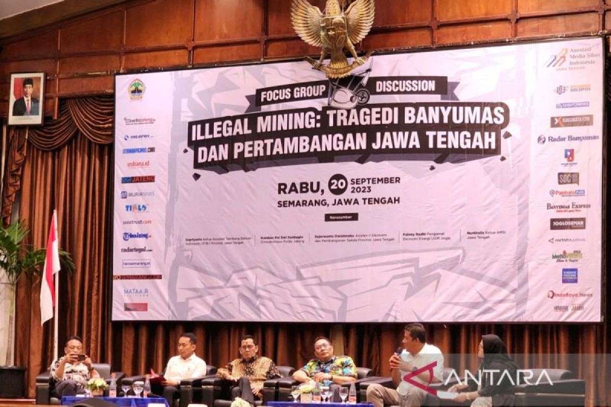 Tambang legal baru cukupi 20 persen kebutuhan material PSN di Jateng