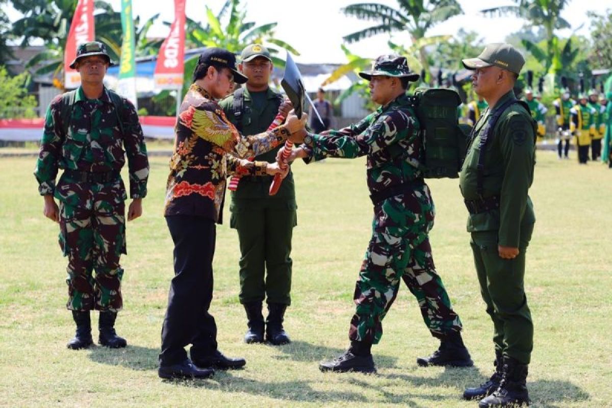 TMMD bantu kembangkan agrowisata nanas dengan betonisasi akses jalan