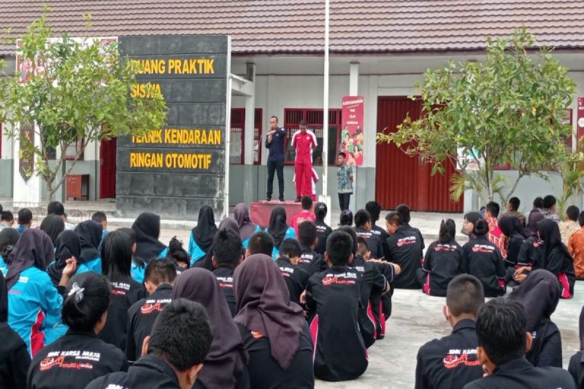 Pelajar di Kalteng diminta bijak bermedia sosial dan Setop HPPUS