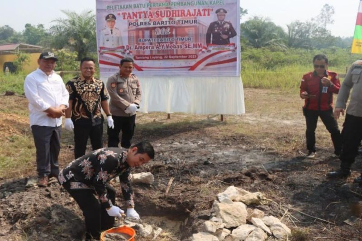 Bupati Bartim: Kapel Tantya Sudhirajati wujud keberagaman dan kebebasan beragama