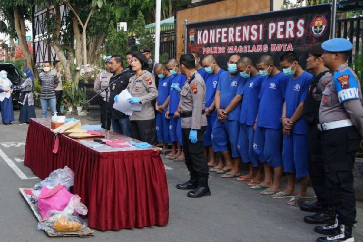 Pencuri  ditangkap polisi setelah tujuh kali mencuri di TK Magelang