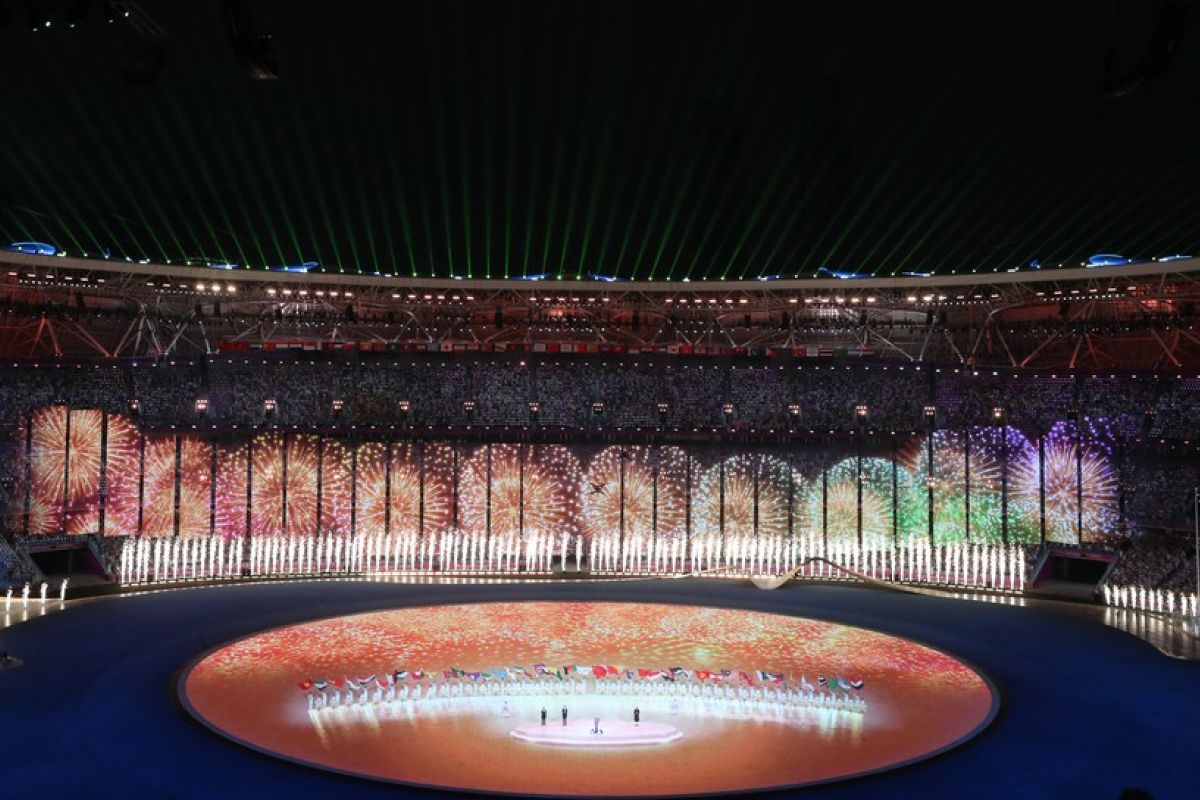 Album Asia: Menikmati meriah upacara pembukaan Asian Games Hangzhou