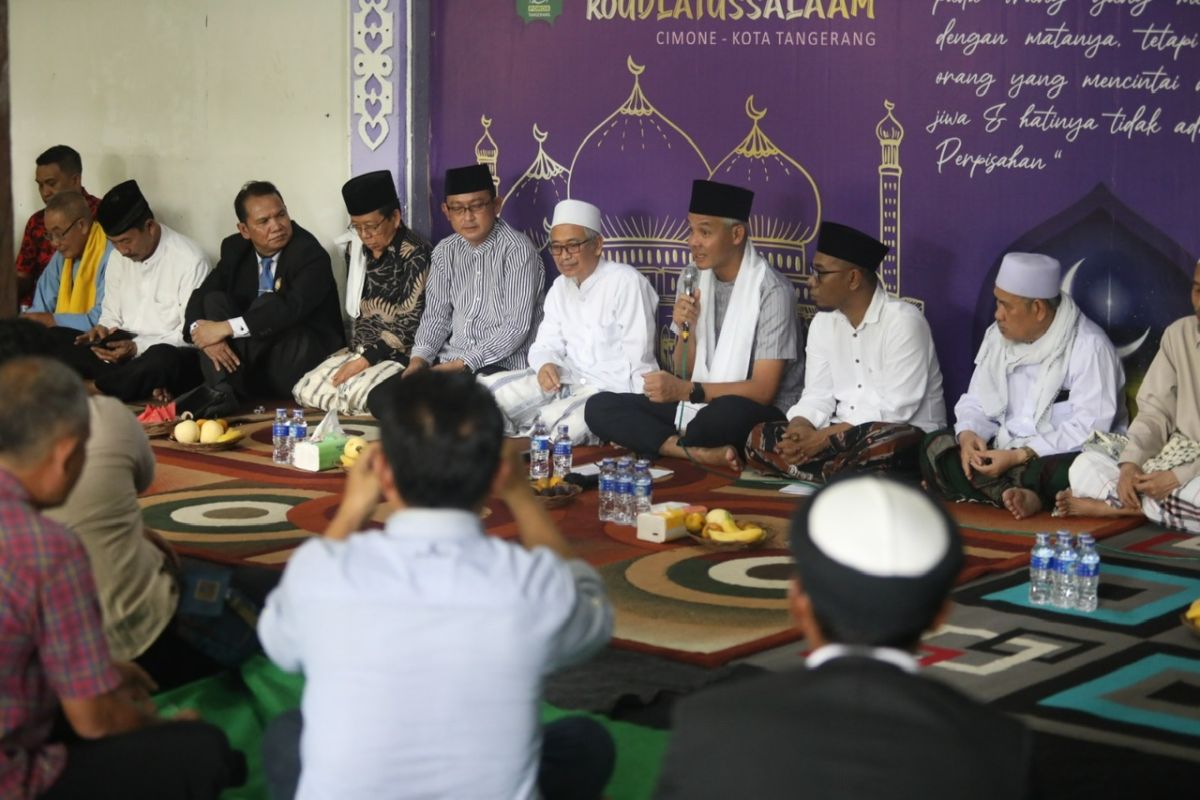 Ganjar silaturahmi tokoh lintas agama di Tangerang