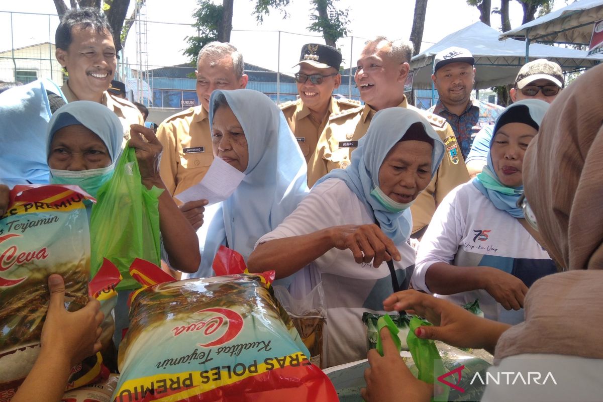 Pemprov Jateng gelar  gerakan pangan murah di Kudus